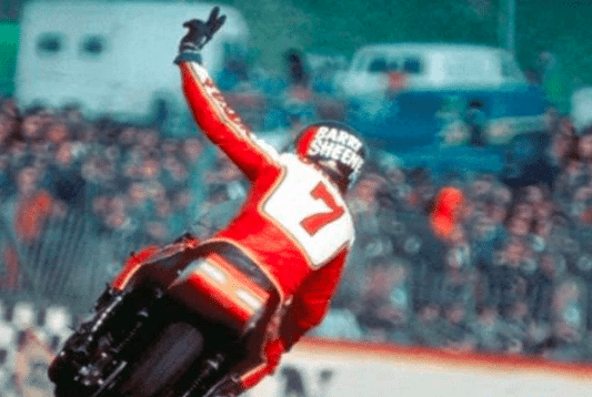 barry sheene salut v